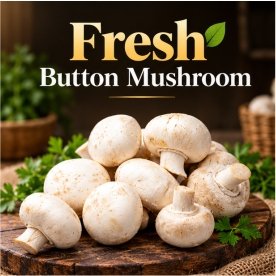 Fresh Button Mushroom